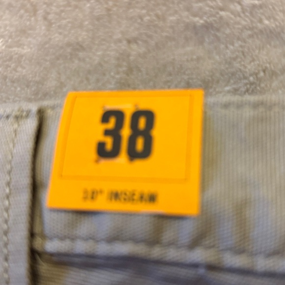 Carharrt Men's 38  Denim Rugged Flex Relaxed Fit Canvas Work Shorts NWT - Picture 2 of 5